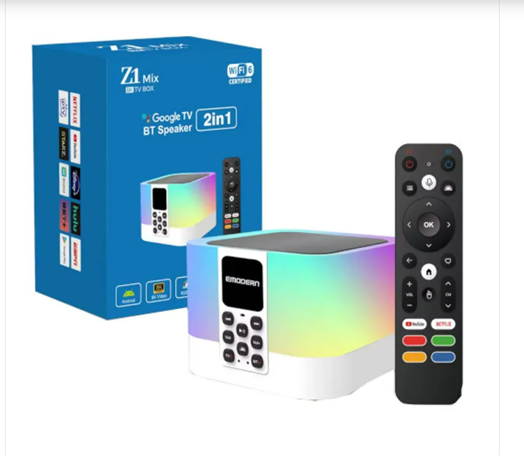 Z1 MIX  ANDROID BOX WITH BLUETOOTH SPEAKER